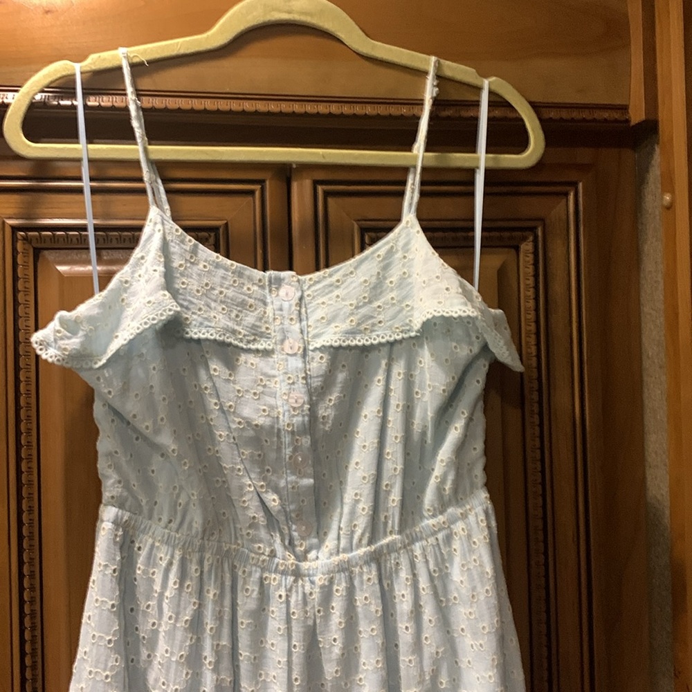 NWOT Lost + Wander Blissful Blues Maxi Dress Size Medium - Picture 4 of 9